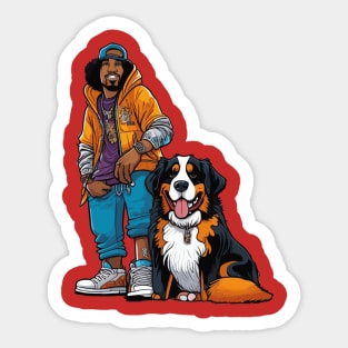 Rappers with Puppies Sticker